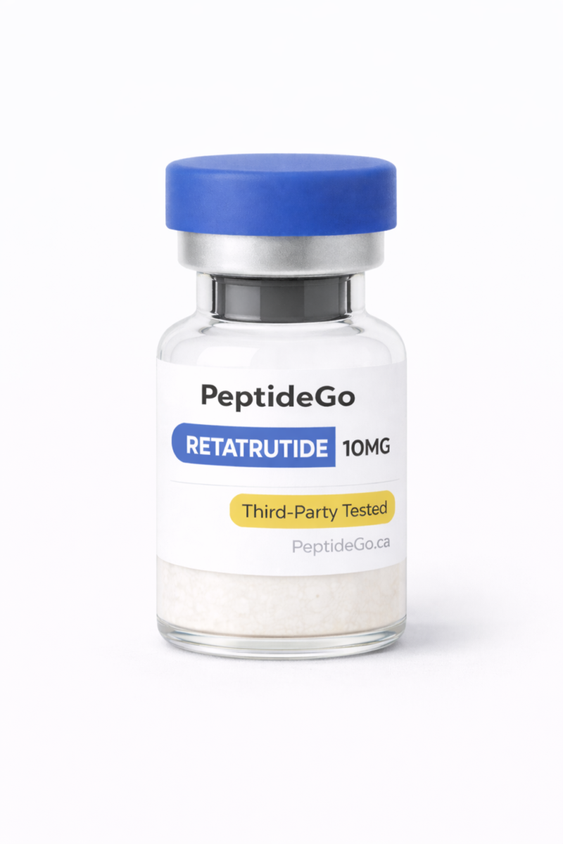 PeptideGo vial